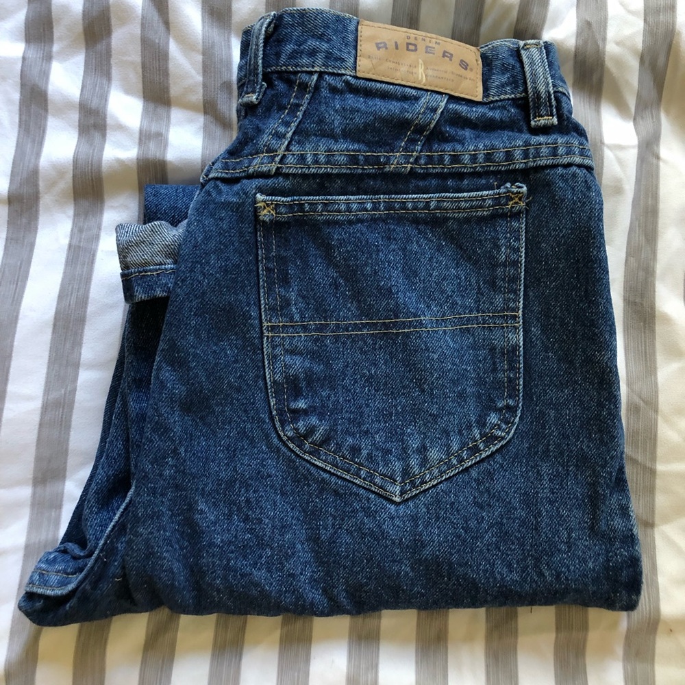 Vintage Lee High Waisted Mom Jeans